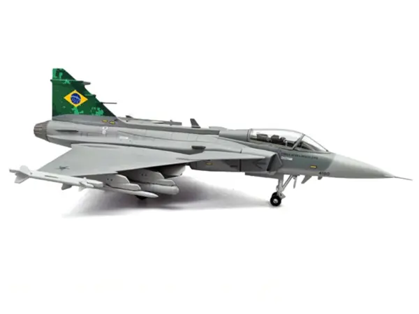Saab JAS 39E Gripen Fighter Aircraft "Brazilian Air Force" 1/72 Diecast Model Airplane by Aviation 72 #3