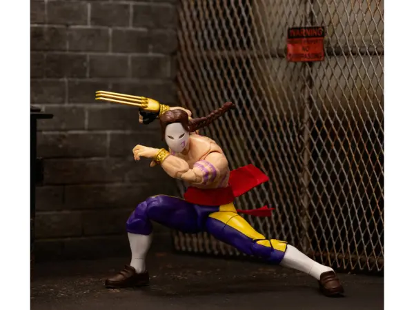 Vega 6" Moveable Figure with Alternate Head and Limbs "Ultra Street Fighter II: The Final Challengers" (2017) Video Game Model by Jada #3