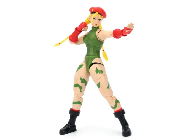 Cammy 6" Moveable Figure with Accessories and Alternate Head and Hands "Ultra Street Fighter II: The Final Challengers" (2017) Video Game Model by Jada #3