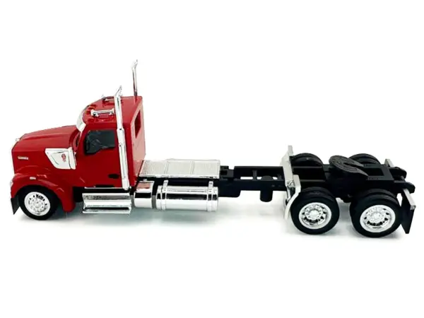 Kenworth W990 2-Axel Day Cab Red 1/87 (HO) Plastic Model Car by HO Logistics #2