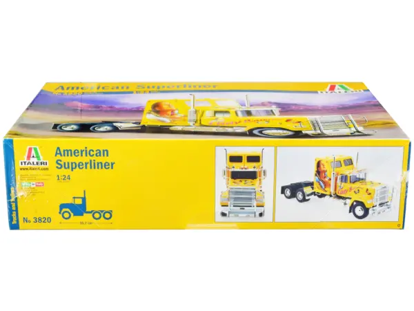 Skill 5 Model Kit American Superliner Truck Tractor "Lady Butterfly" 1/24 Scale Model by Italeri #2