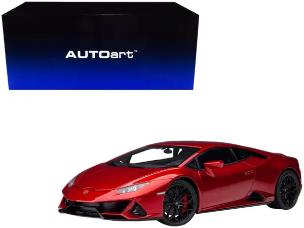 Lamborghini Huracan EVO Rosso Bia Red Metallic 1/18 Model Car by Autoart #1