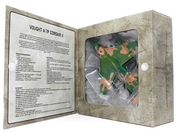 Vought A-7P Corsair II Attack Aircraft "Portugal" 1/72 Diecast Model by Militaria Die Cast #5