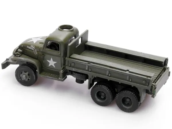 GMC CCKW 353 Truck With Mounted Gun Olive Drab "4148174-S" US Army World War II 1/72 Diecast Model by Legion #3