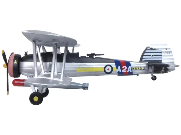 Fairey Swordfish Mk I Bomber Aircraft "FAA Historic Flight RNAS Yeovilton" Royal Navy "Oxford Aviation" Series 1/72 Diecast Model Airplane by Oxford Diecast #2