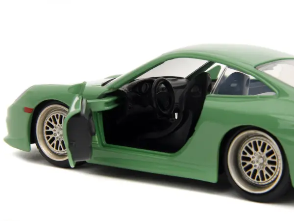 Porsche 911 GT3 (996) Green "Pink Slips" Series 1/32 Diecast Model Car by Jada #3