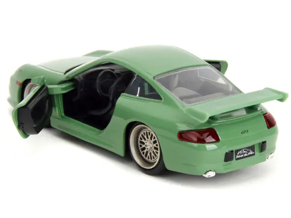 Porsche 911 GT3 (996) Green "Pink Slips" Series 1/32 Diecast Model Car by Jada #4