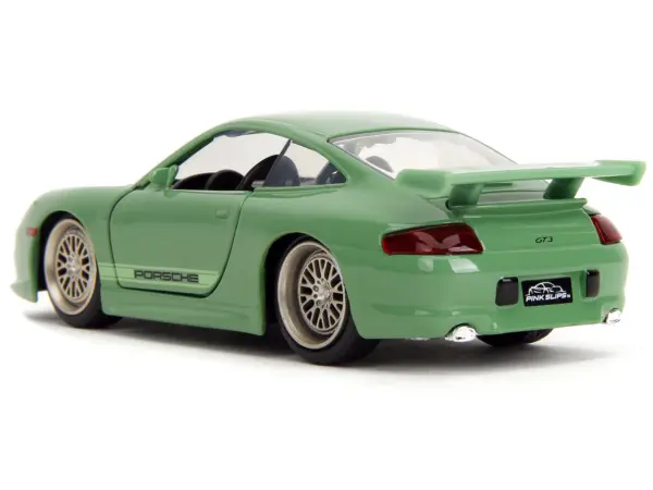 Porsche 911 GT3 (996) Green "Pink Slips" Series 1/32 Diecast Model Car by Jada #5