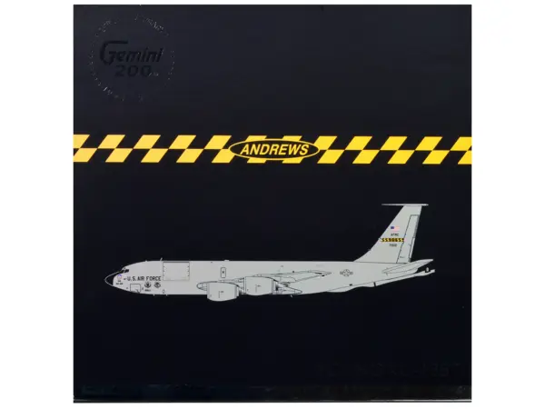 Boeing KC-135 Stratotanker Tanker Aircraft "459th ARW 756th ARS Andrews Air Force Base" United States Air Force "Gemini 200" Series 1/200 Diecast Model Airplane by GeminiJets #3