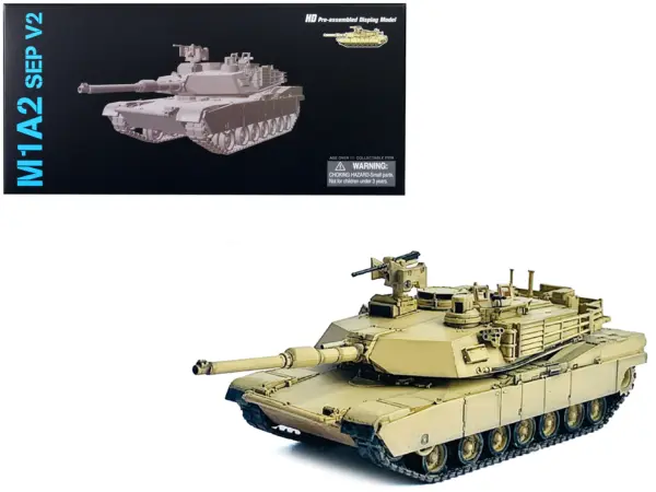 United States M1A2 SEP V2 Tank "1st Cavalry Division Germany" "NEO Dragon Armor" Series 1/72 Plastic Model by Dragon Models #1