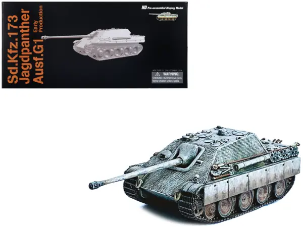 Germany Sd.Kfz.173 Jagdpanther Ausf.G1 Early Production Tank "Pz.Div. Grossdeutschland" (1944) "NEO Dragon Armor" Series 1/72 Plastic Model by Dragon Models #1