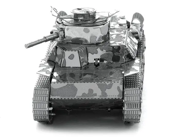Model Kit Japanese Chi Ha Tank (Moderate Difficulty) Steel Model by Metal Earth #4