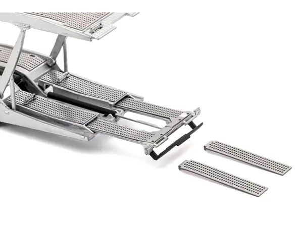 Mercedes-Benz Actros AMG Auto Transporter Silver Metallic 1/64 Diecast Model by GCD #2