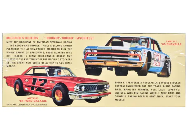 Skill 2 Model Kit 1969 Ford Falcon Modified Stocker 1/25 Scale Model by AMT #3