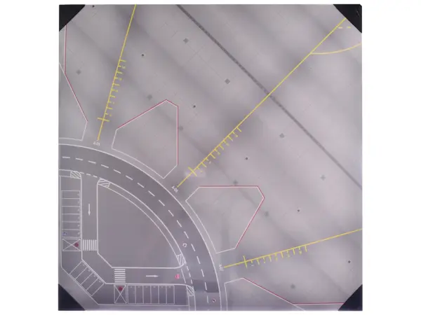 Airport Apron/Tower Cardboard Ground Plates for 1/200 Scale Models by Herpa #1