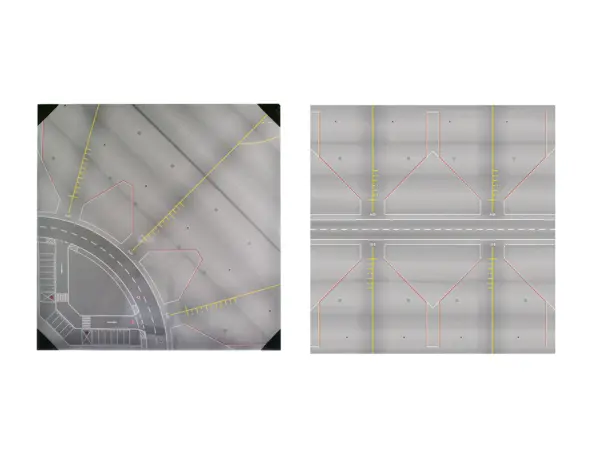 Airport Apron/Tower Cardboard Ground Plates for 1/200 Scale Models by Herpa #2