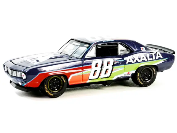 1969 Chevrolet Camaro #88 "Alex Bowman - Hendrick Motorsports First Win Tribute" Dark Blue with Graphics "Hobby Exclusive" Series 1/64 Diecast Model Car by Greenlight #2