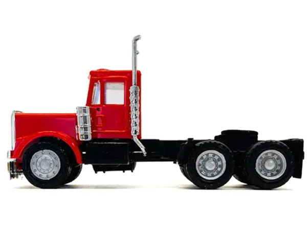 Kenworth W900 Short Day Cab "New Version" Red 1/87 (HO) Plastic Model Car by Promotex #2