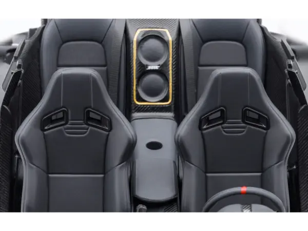 Nissan GT-R50 By ItalDesign "Goodwood Version" Liquid Kinetic Gray Metallic with Gold Accents 1/18 Model Car by Autoart #5