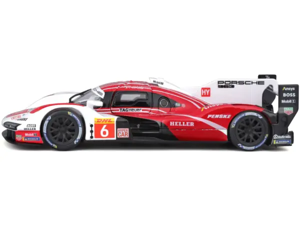 Porsche 963 #6 Kevin Estre - Andre Lotterer - Laurens Vanthoor "Porsche Penske Motorsport" Winner "FIA World Endurance Championship" (2024) 1/24 Diecast Model Car by Bburago #4