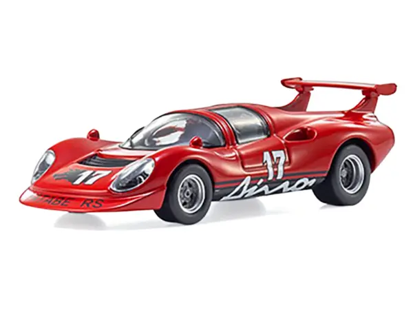 Yatabe RS #17 Red "The Circuit Wolf" Manga 1/64 Diecast Model Car by Kyosho #2