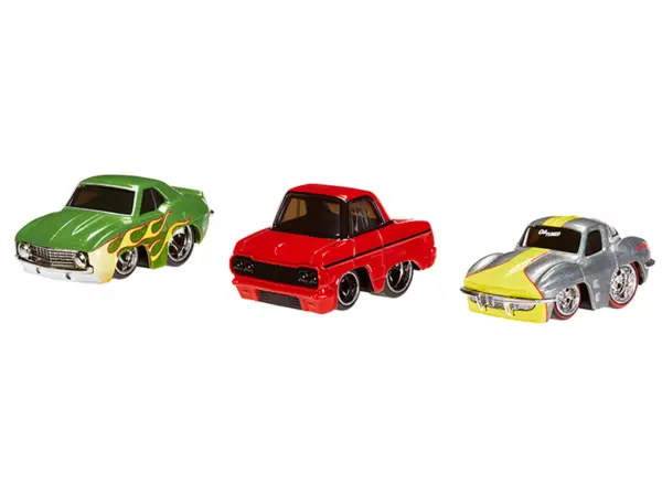 "Lowriders" Series 3 Chevrolet Triple Pack Set of 3 Cars Diecast Model Cars by CarTuned #2