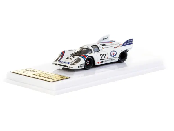 Porsche 917K #22 Gijs van Lennep - Helmut Marko "Martini Racing" Winner "24 Hours of Le Mans" (1971) "Curitiba64" Series 1/64 Diecast Model Car by Tarmac Works #2