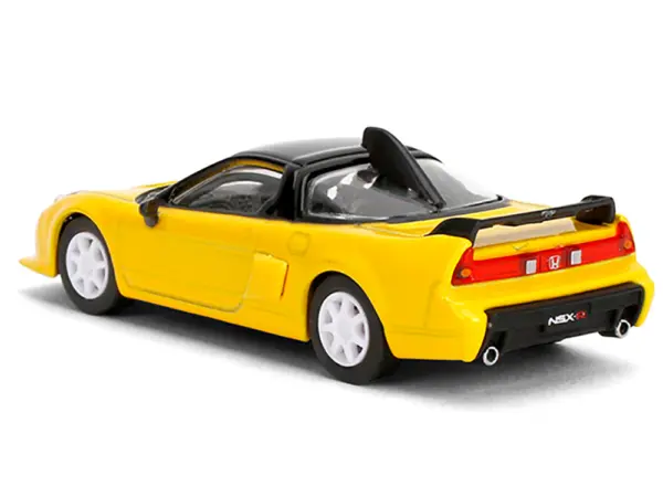 1995 Honda NSX-R GT RHD (Right Hand Drive) Yellow with Black Top "Collection" Series 1/64 Diecast Model Car by Majorette #3