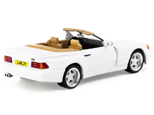 Mercedes-Benz SL 500 Koenig Specials Convertible White "Global64" Series 1/64 Diecast Model by Tarmac Works #2