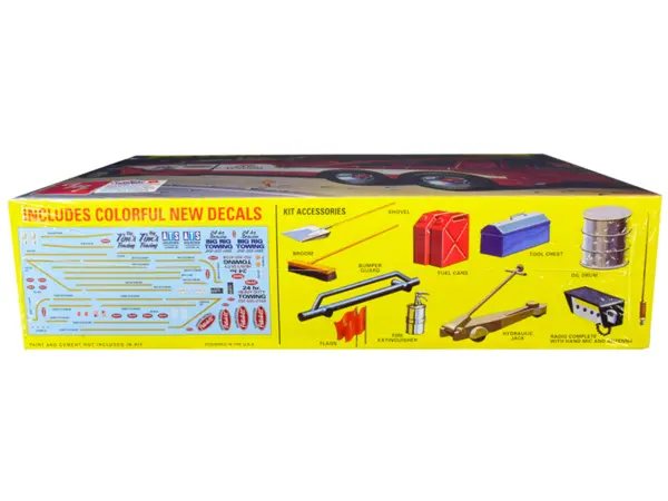 Skill 3 Model Kit Peterbilt Wrecker Tow Truck 1/25 Scale Model by AMT #2