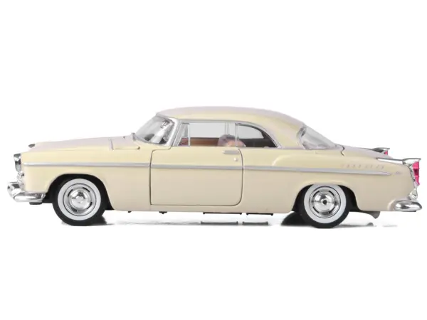 1955 Chrysler C300 Cream "Timeless Legends" Series 1/24 Diecast Model Car by Motormax #5