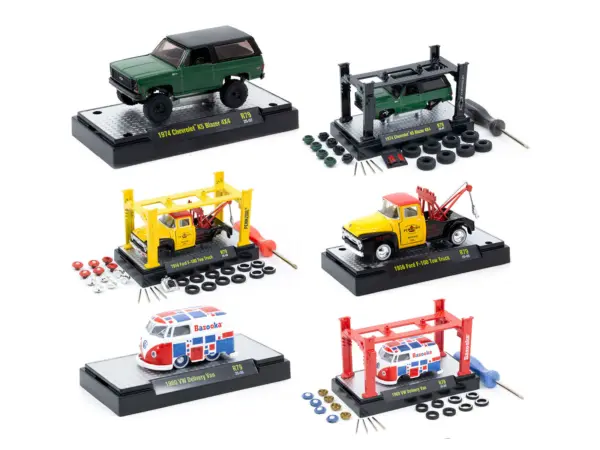 Model Kit 3 piece Car Set Release 79 Limited Edition to 9600 pieces Worldwide 1/64 Diecast Model Cars by M2 Machines #2