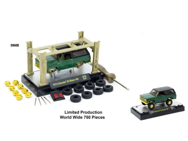 Model Kit 3 piece Car Set Release 79 Limited Edition to 9600 pieces Worldwide 1/64 Diecast Model Cars by M2 Machines #3