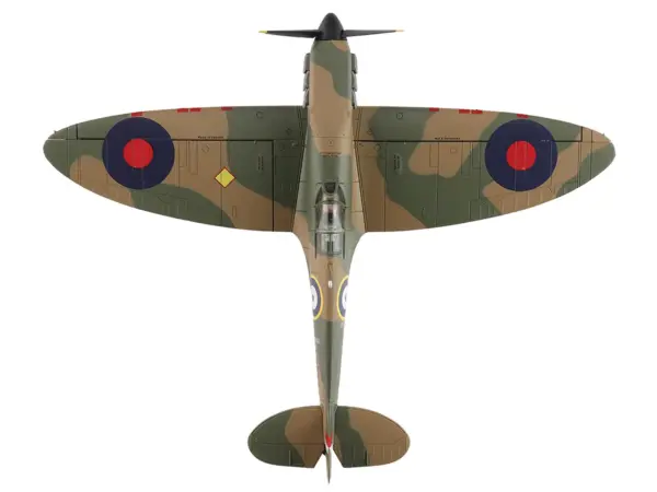 Supermarine Spitfire Mk.1a Fighter Aircraft "J/P9374 Dunkirk" British Royal Air Force "Air Power Series" 1/48 Diecast Model by Hobby Master #5