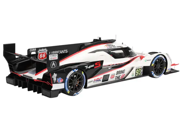 Acura ARX-06 GTP #93 Kakunoshin Ohta - Alex Palou - Renger van der Zande - Nick Yelloly "Acura Meyer Shank Racing with Curb-Agajanian" "24 Hours of Daytona" (2025) 1/18 Model Car by Top Speed #5