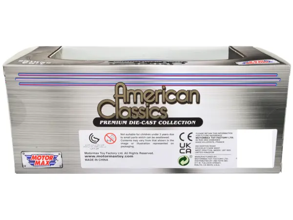 2000 Ford Expedition XLT Black Metallic "Maxx Design" "American Classics" Series 1/24 Diecast Model Car by Motormax #2