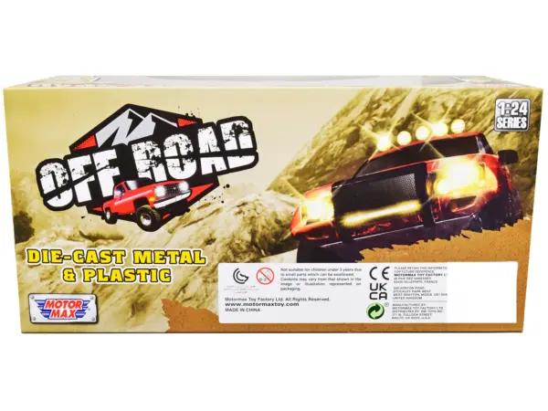 2017 Ford F-150 Raptor Off-Road Pickup Truck Cream 1/27 Diecast Model Car by Motormax #2