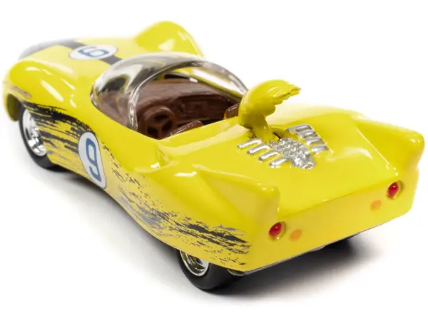 Racer X's Shooting Star (Raced Version) "Speed Racer" (1967) TV Series "Pop Culture" 2022 Release 2 1/64 Diecast Model Car by Johnny Lightning #2