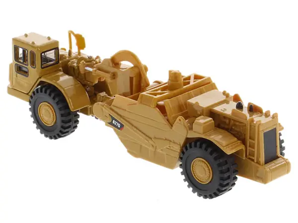 CAT Caterpillar 627G Auger Scraper Yellow 1/87 (HO) Diecast Model by Diecast Masters #3
