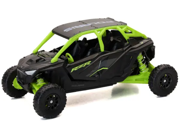 Polaris RZR Pro R UTV Black and Lime Green Diecast Model by New Ray #2