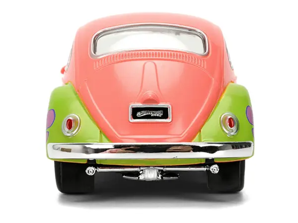 1959 Volkswagen Beetle "Patrick Star" Livery Pink "SpongeBob SquarePants" (1999-Current) TV Series "Hollywood Rides" Series 1/32 Diecast Model Car by Jada #5