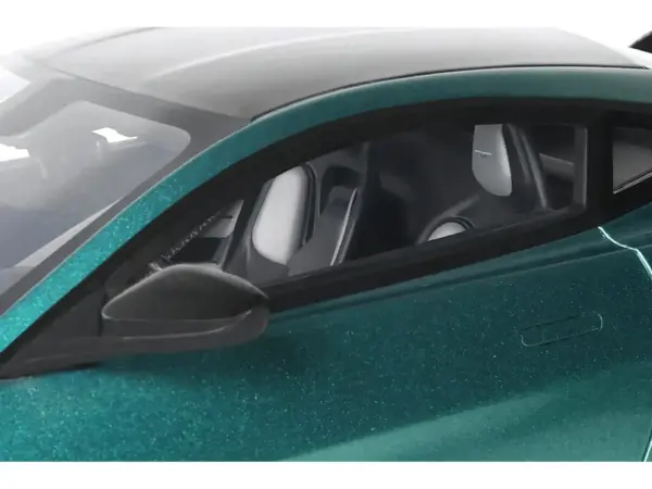 2023 Aston Martin Vantage V12 British Racing Green with Black Hood and Top 1/18 Model Car by GT Spirit #3