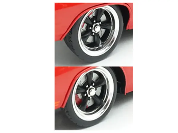 "Torque Thrust" 18" Wheel and Tire Set of 4 pieces for 1/18 Scale Models by ACME #2