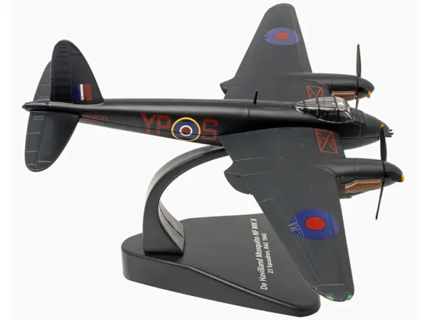 De Havilland Mosquito NF MK II War Plane 23 Squadron RAF (1943) "Oxford Aviation" Series 1/72 Diecast Model Airplane by Oxford Diecast #2