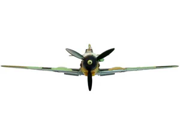 Messerschmitt Bf 109F-4 Fighter Plane "Ofw. Eberhard von Boremski 9/JG3 Eastern Front" (1942) "Oxford Aviation" Series 1/72 Diecast Model Airplane by Oxford Diecast #3