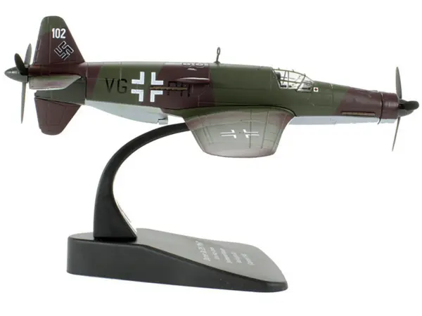 Dornier Do 335 "Pfeil" Fighter Plane "Udva Hazy Centre Smithsonian Museum Washington DC" (Captured 1945) "Oxford Aviation" Series 1/72 Diecast Model Airplane by Oxford Diecast #2