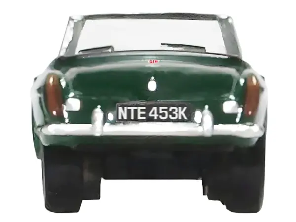 MG MGB Roadster RHD (Right Hand Drive) British Racing Green 1/148 (N) Scale Diecast Model Car by Oxford Diecast #3