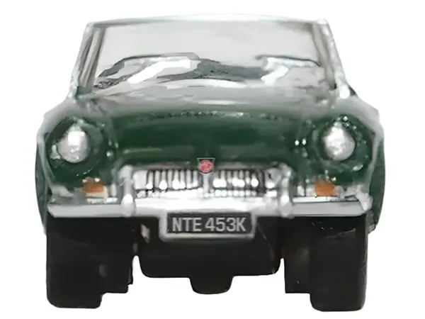 MG MGB Roadster RHD (Right Hand Drive) British Racing Green 1/148 (N) Scale Diecast Model Car by Oxford Diecast #4
