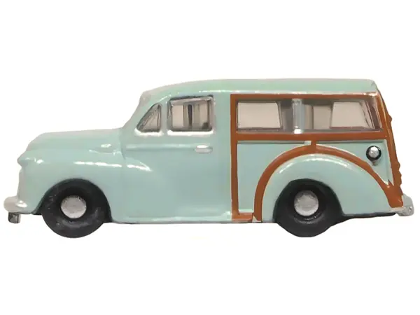 Morris Minor Traveller Smoke Gray 1/148 (N) Scale Diecast Model Car by Oxford Diecast #2