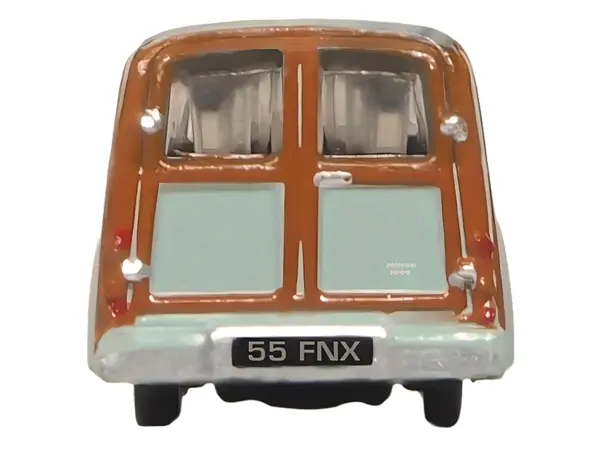 Morris Minor Traveller Smoke Gray 1/148 (N) Scale Diecast Model Car by Oxford Diecast #5